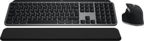 Klaviatūros ir pelės komplektas Logitech MX Keys S Combo, Anglų (US), space gray, belaidė