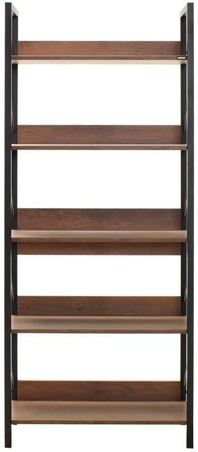 Pastatoma lentyna Kalune Design KTP-850-OO-1, riešuto, 73 cm x 35 cm x 172 cm