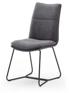 Valgomojo kėdė MC Akcent Hampton S, matinė, antracito, 65 cm x 48 cm x 94 cm