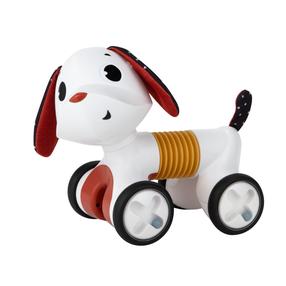 Stumiamas žaislas, šuo Tiny Love Tiny Rockers, balta