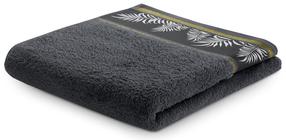 Vonios rankšluostis AmeliaHome Pavos, grafito, 90 cm x 50 cm