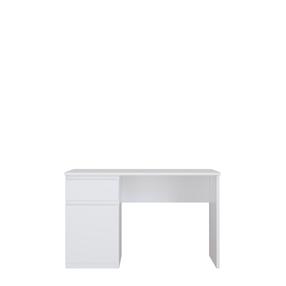 Rašomasis stalas su spintele Domoletti LSQB211L-120, baltas