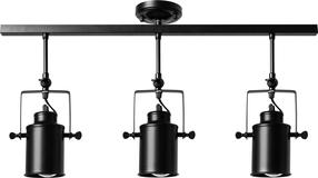 Šviestuvas lubų TooLight Retrospective, E27, 3 x 60 W