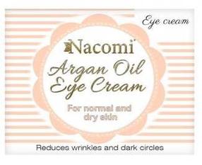 Paakių kremas Nacomi Argan, 15 ml