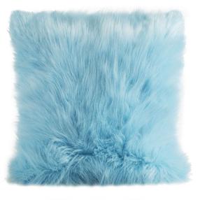 Dekoratyvinės pagalvėlės užvalkalas JRD-04, žydra, 45 cm x 45 cm