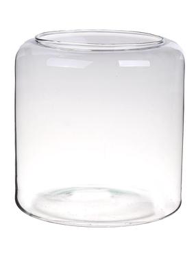 Vaza, 19 cm, skaidri