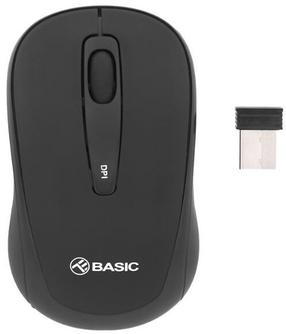 Kompiuterio pelė Tellur Wireless Mouse Mini, nano usb, juoda
