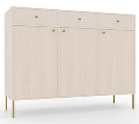 Komoda ADRK Tili, rusva, 40.8 cm x 124.5 cm x 80 cm