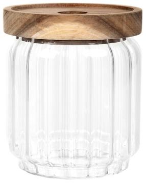 Maisto saugojimo indas Homla Rakumi, 0.45 l, skaidri/ruda