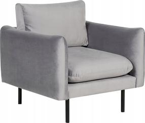 Krėslas Beliani Vinterbro, pilka, 84 cm x 83 cm x 86 cm