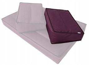 Lauko baldų pagalvė Hobbygarden Short Pillow PKRBOR3, bordo, 40 x 60 cm