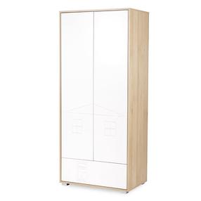 Spinta LittleSky Mia, balta/buko, 80 cm x 50 cm x 183 cm