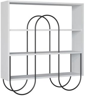 Pastatoma lentyna Kalune Design Norfolk 776HMS2501, balta, 25.5 cm x 69 cm x 99 cm