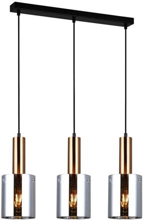 Šviestuvas kabinamas Italux Sardo PND-5581-3-BRO+SG, E27, 3 x 40 W