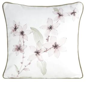 Dekoratyvinės pagalvėlės užvalkalas Bianca, balta/rožinė, 45 cm x 45 cm