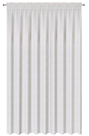 Dieninė užuolaida Sibel, balta/šampano, 140 cm x 270 cm