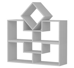 Pastatoma lentyna Kalune Design Beled, balta, 29.5 cm x 105 cm x 76.4 cm