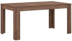 Valgomojo stalas išskleidžiamas Forte Savona, rudas, 160 - 206.6 cm x 90.2 cm x 78.2 cm