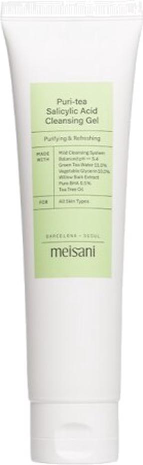 Veido prausiklis Meisani Puri-Tea Salicylic Acid Cleansing Gel, 150 ml
