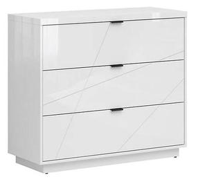 Komoda Forn, balta, 42.5 cm x 106 cm x 93 cm