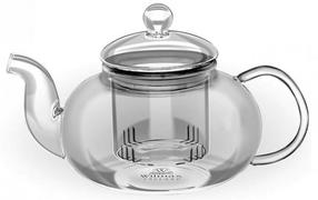  Arbatinukas su sieteliu Wilmax WL‑888813/A, 0.77 l, skaidri