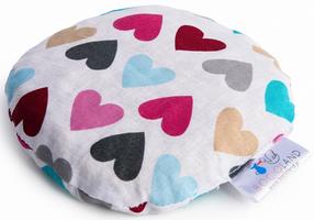 Vyšnių kauliukų pagalvėlė Bocioland Heart, įvairių spalvų, 0.180 l