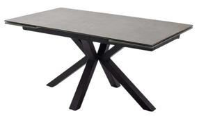 Stalas išskleidžiamas MCakcent Nagano, antracito, 160 - 240 cm x 90 cm x 76 cm