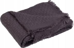 Pledas Douceur d`Interieur Coraline, pilkas, 125 cm x 150 cm