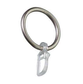 Karnizo žiedai Domoletti, Ø 19 mm, sidabro, 10 vnt.