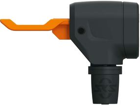 Pompos antgalis SKS Multivalve Universal PUMP225, plastikas, juoda/oranžinė