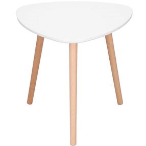 Kavos staliukas Springos, baltas, 50 cm x 46 cm x 48 cm