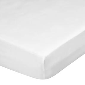 Paklodė Dina, balta, 100 x 200 cm, su guma