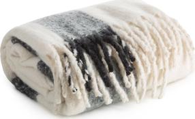 Pledas Mila Line K144-H, juoda/kreminė, 130 cm x 170 cm