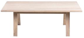 Kavos staliukas A-Line 61446, šviesiai ruda, 70 cm x 130 cm x 45 cm