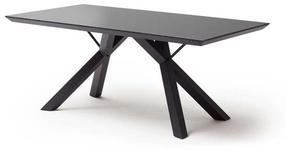 Valgomojo stalas MC Akcent Everett, antracito, 180 cm x 95 cm x 75 cm