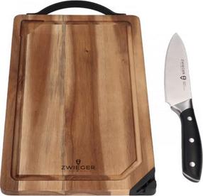 Pjaustymo lentelė su peiliu Zwieger Optima, ruda, 32 cm x 20 cm