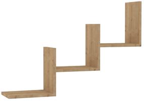 Sieninė lentyna Kalune Design Mist Atlantic, pušies, 19.6 cm x 90 cm x 60 cm