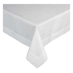 Staltiesė stačiakampė Anabel, balta, 70 x 150 cm