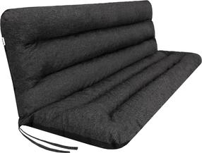 Lauko baldų pagalvių rinkinys Hobbygarden Ania PNHCEK18, juoda, 120 x 110 cm