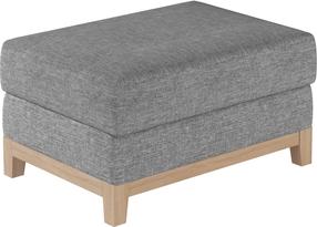 Pufas Selene Sawana 21, pilkas, 70 cm x 100 cm x 41 cm