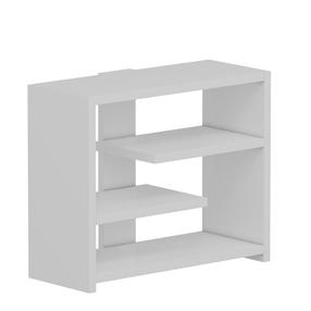 Pastatoma lentyna Kalune Design Gupse, balta, 21.4 cm x 48.6 cm x 40 cm