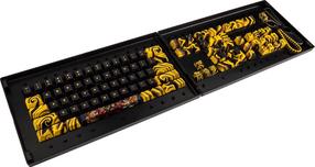 Klaviatūros dangtelis Traitors TIGER SKETCH Limited Keycap Set, 108 keys, juoda