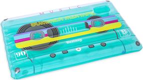 Pripučiamas paplūdimio čiužinys Bestway Retro Beats, įvairių spalvų, 174 cm x 117 cm