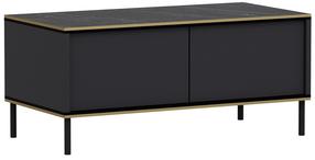 Kavos staliukas Kalune Design Imaj, antracito, 90 cm x 45 cm x 40 cm