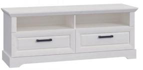 TV staliukas Forte Cortella, baltas, 44.5 cm x 145.2 cm x 57.2 cm