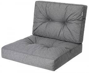 Lauko baldų pagalvių rinkinys Hobbygarden Kaja R1 KAJGRF4, grafito, 39 x 50 cm