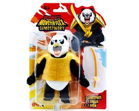 Žaislinė figūrėlė, panda Epee Monster Flex Samurai Juoda