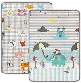 Žaidimų kilimėlis Milly Mally Kinder Cyfry, 178 cm x 120 cm, įvairių spalvų