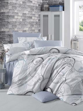 Patalynės užvalkalų komplektas Mijolnir Güliz 121VCT2614, baltas, 200 x 220 cm