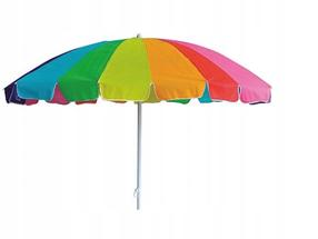 Paplūdimio skėtis Mirpol, 220 cm, įvairių spalvų